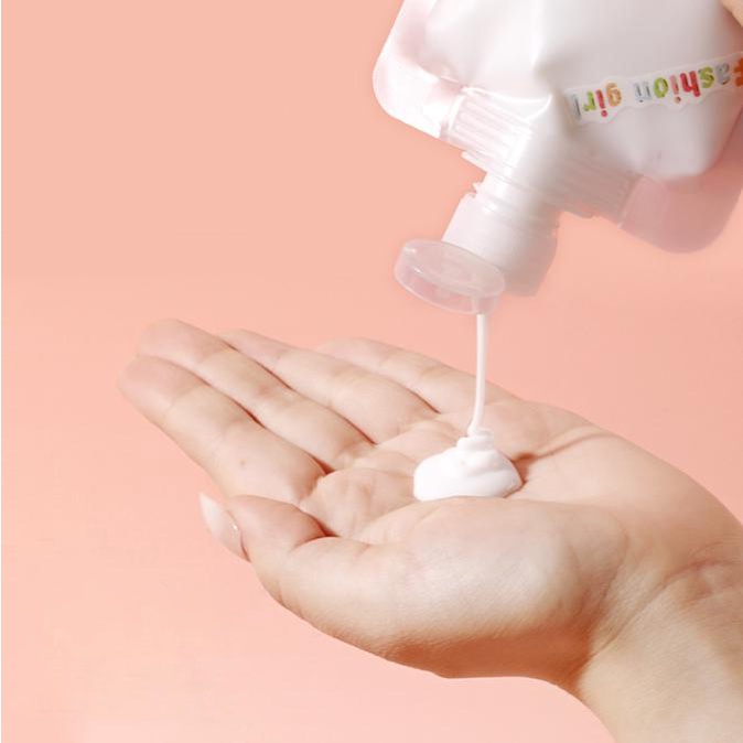 Botol Refill Tempat Sabun Cair botol refill Travel Plastik Fliptop Travel Organizer