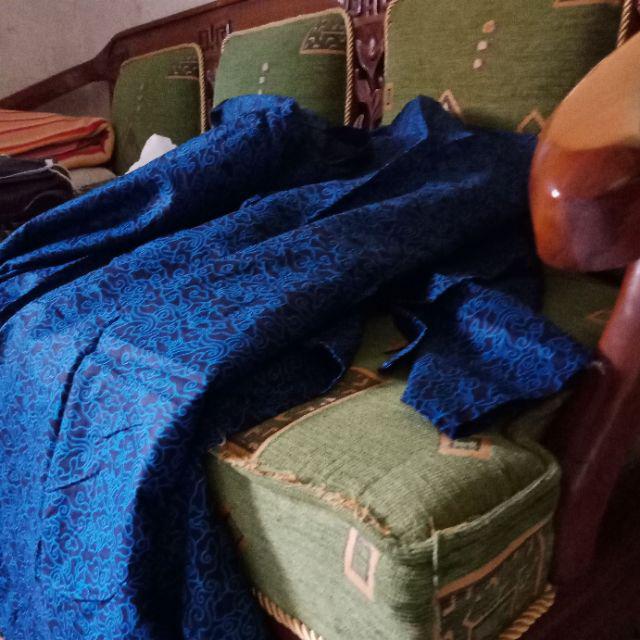 Batik Couple Keluarga - Sania Ruffle Couple Batik Sarimbit Terlengkap - Garansi Shopee Motif Terbaru