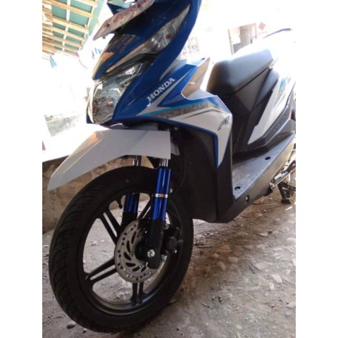 Covershock beat karbu beat new vario scoopy genio spacy 110 125 fi esp new 150 led pcx adv 150 cover shockbreaker deluxe