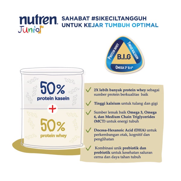 NESTLE Nutren Junior Vanila 800g x3pcs