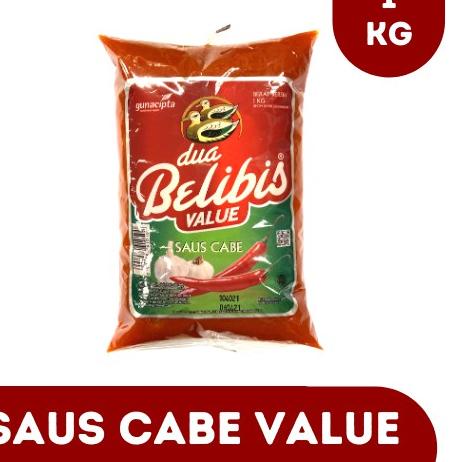 

BEST SELLER 8823 DUA BELIBIS VALUE SAOS CABE (1kg) ㊤