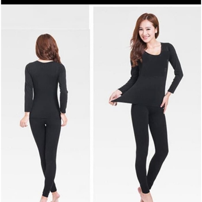 LONG JOHN / LONG JOHN CEWE / LONG JOHN WANITA / BAJU MUSIM DINGIN CEWE - L [Murah]