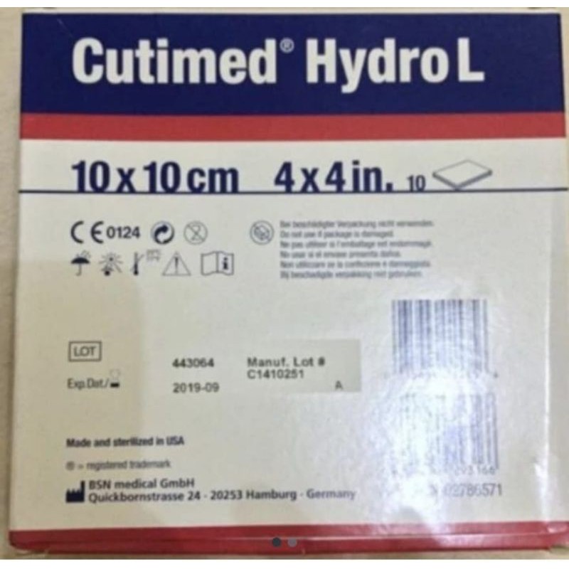 Cutimed Hydro L 10×10