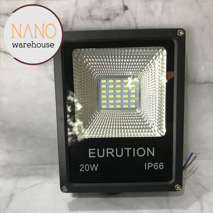 Lampu Sorot LED 20 Watt 20w Flood Light Led EURUTION 220V Outdoor / LED Sorot 20 Watt Eurution