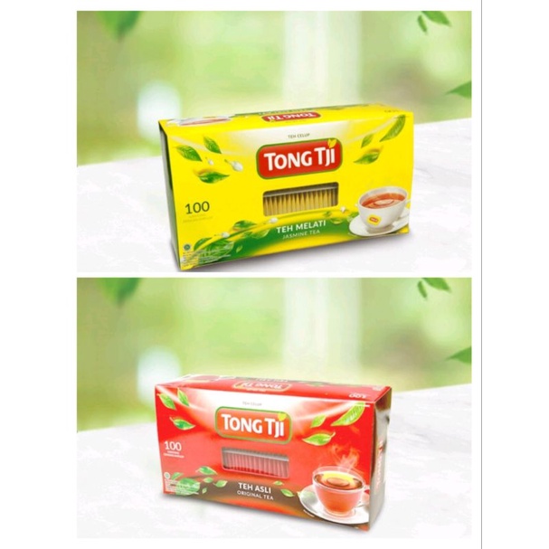 

TONG TJI JASMINE TEA AMPLOP / ORIGINAL TEA AMPLOP DENGAN KEMASAN 100 PC