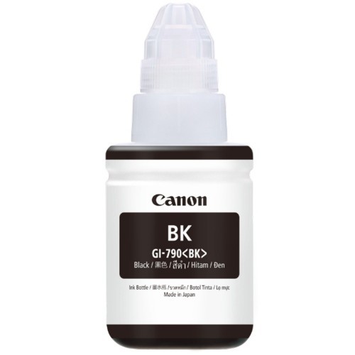 GI790K | REFILL INK CANON GI-790 BLACK ORIGINAL RESMI