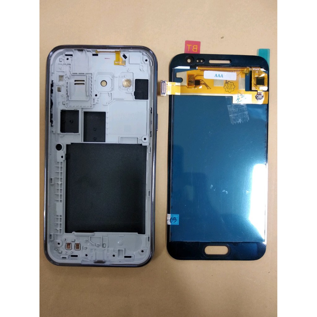 LCD TOUCHSCREEN PLUS CASING FULLSET SAMSUNG J200 J2 2015 ORIGINAL CONTRAS