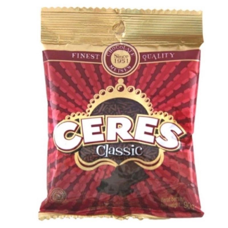 

MESIS CERES CLASSIC 80 GR MESES HAGELSLAG COKLAT BUTIR COKLAT TABUR