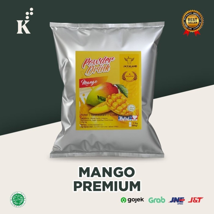 

BUBUK MINUMAN PREMIUM MANGO / MANGGA JAVALAND GRANDE 1KG