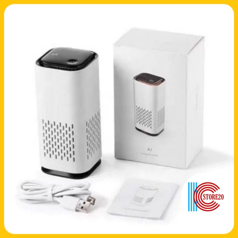 Mini Air Purifier Ionizer Portable HEPA Filter Anion