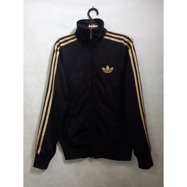 Tracktop Adidas Firebird Black Gold