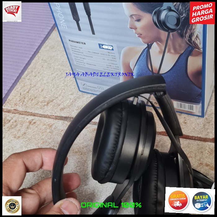 J390 ORIGINAL PHILIPS BANDO HEADPHONE HEADSET STEREO EARPHONE IN EAR 3.5 MM DOBEL BASS HANDSFREE DOUBLE BAS EARPOD SUPER HF SUPER PREMIUM MIC KABEL MUSIK CALL NELPON HP AUDIO SOUND SUARA VOKAL KARAOKE WIRED HEADPHONES HIFI J390  Headphone Headset Bando Ph