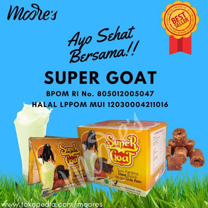 

Super Goat (susu kambing etawa)