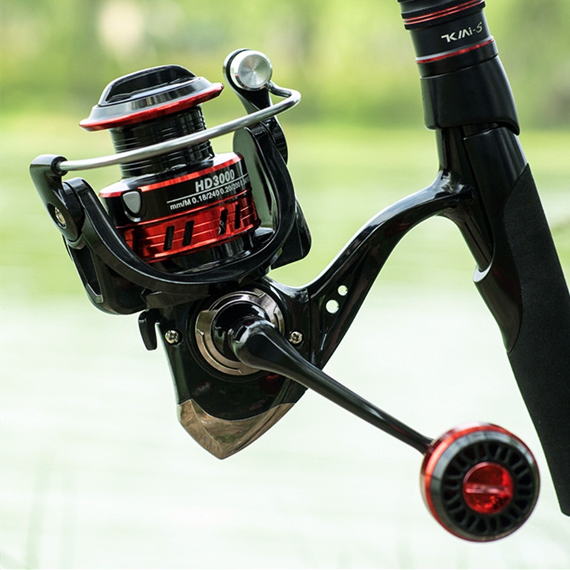 Spinning Fishing Reel  Max Drag 15kg EVA CNC Handle 1000 - 3000 Reel Pancing Metal Drag Besar Reel Pancing Metal Berkualitas Joran Pancing Fishing Wheel Fishing Gear Fishing line Senar Pancing Fishing Wheel Fishing Gear  Gulungan Kabel