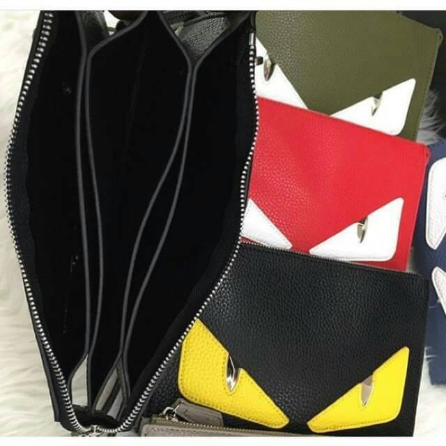 CLUTCH FENDI MONSTER + TALI PANJANG