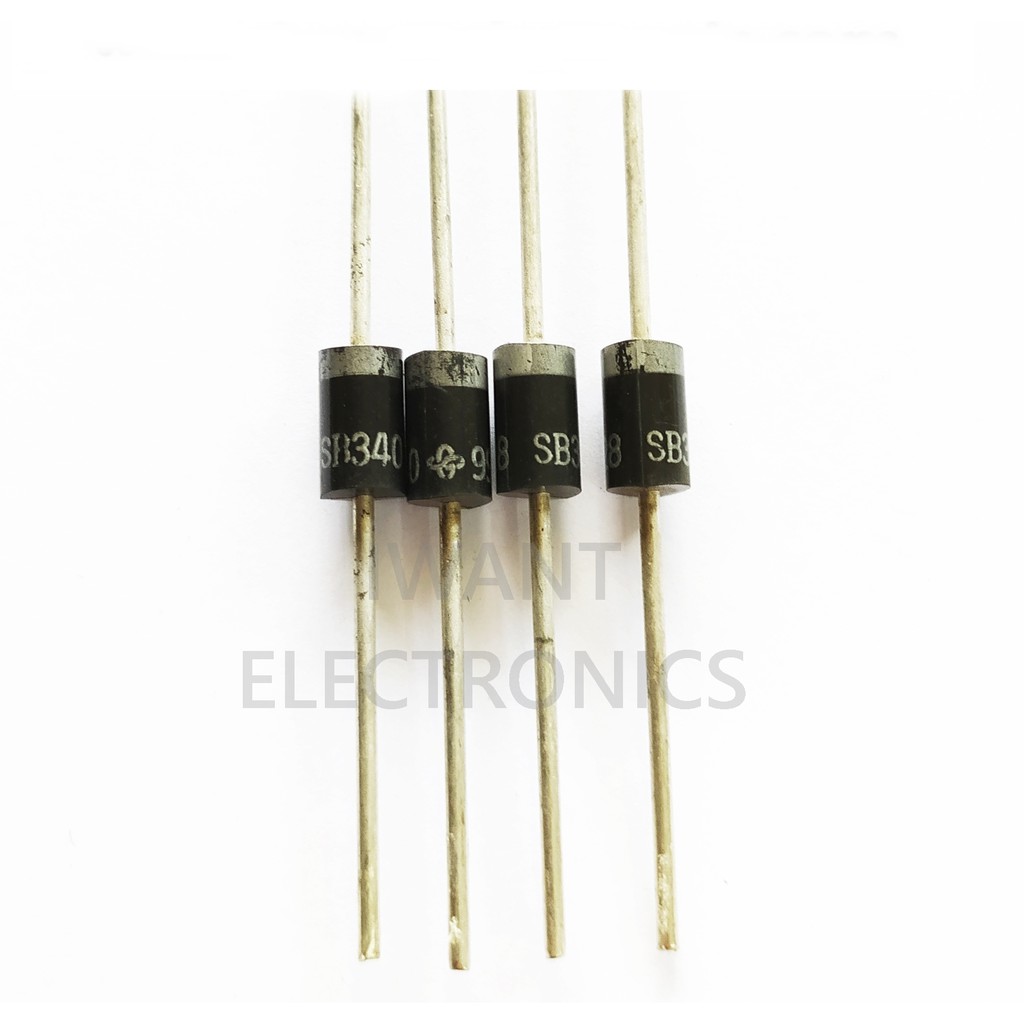 SB340 DIODA SB340 Schottky Barrier Plastic Rectifier 3A 40V DIODA 3A 40V