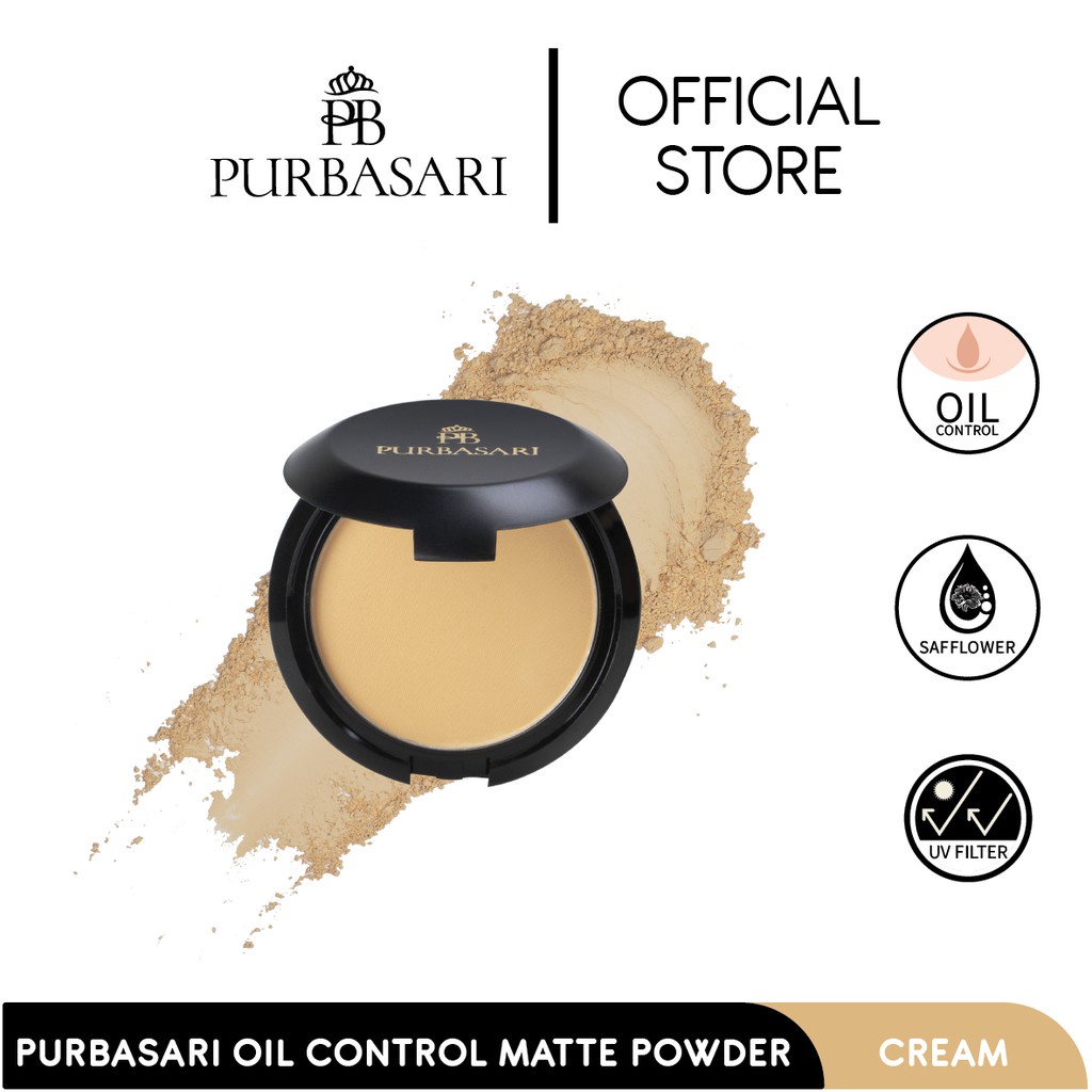 Purbasari Oil Control Matte Powder Bedak Padat 12gr