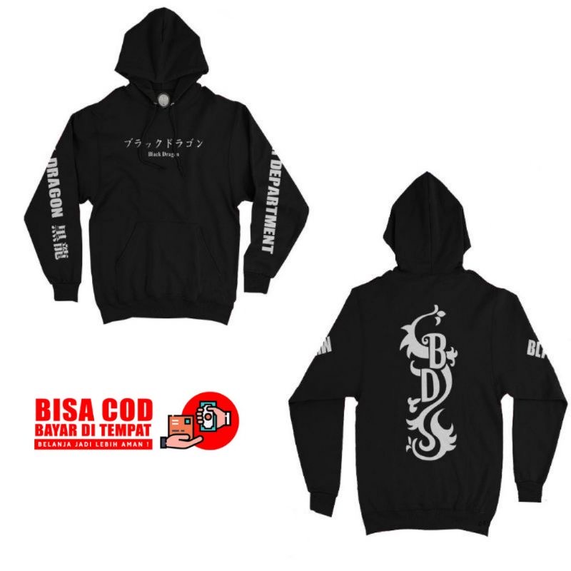 HOODIE TOKYO REVENGERS BLACK DRAGON PURINSU ANIME  REVENGER TOKREV JAKET BOMBER SWEATER CREWNECK PRE