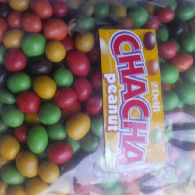 

Coklat delfi kiloan chacha peanut 250 gr