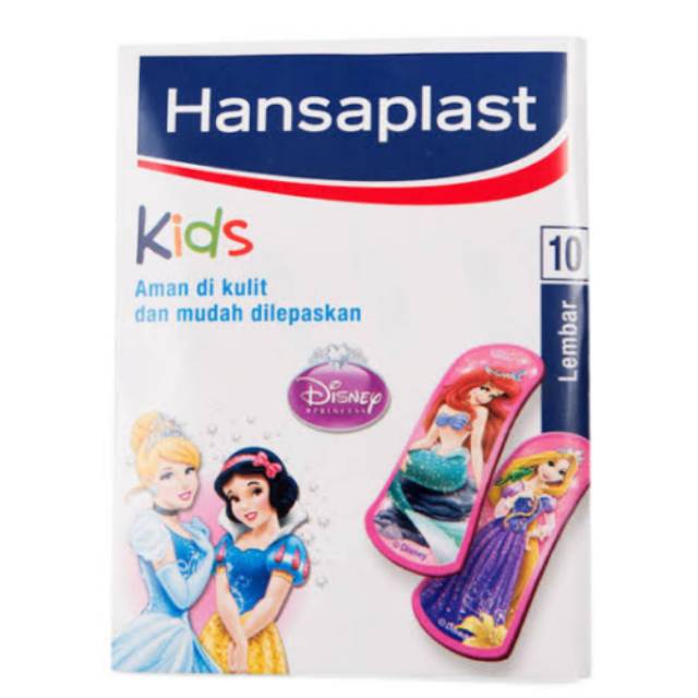 Hansaplast Plester Anak DISNEY PRINCESS isi 10lembar