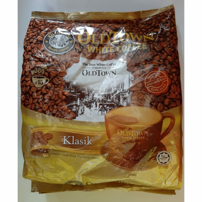 

(BISA COD) Old Town White Coffee Classic 570gr (15sachet x 38gr) - 15 STICK