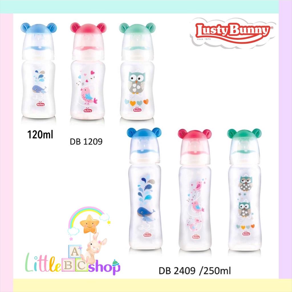 Lusty Bunny botol susu BPA FREE Bottle Susu Bayi Slim Neck Nipple 60ml 125ml 250ml