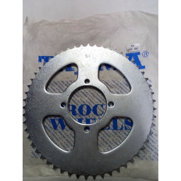 gir gear belakang  rxking rx king jupiter rxz 54 428 tajima