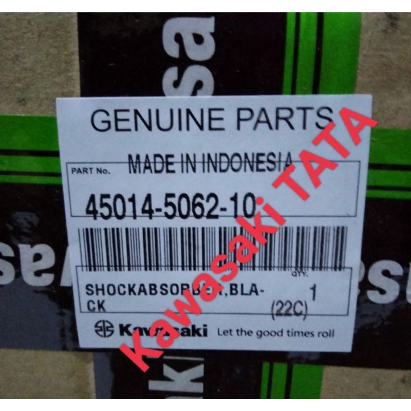 Shock sekok shock absorber kawasaki KLX140 original ori asli