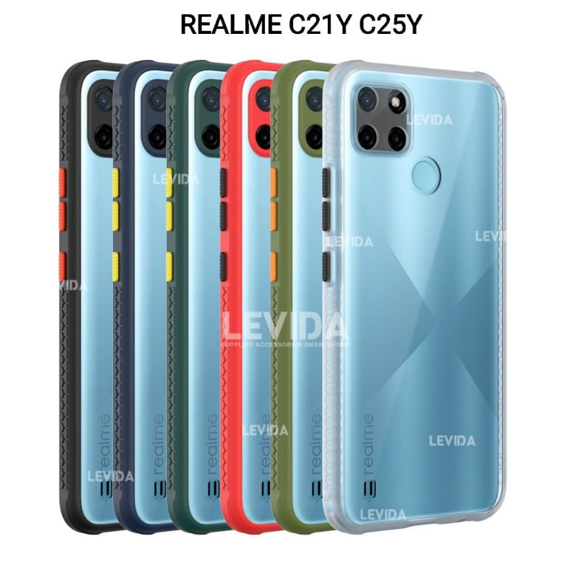 Realme C21Y Realme C25Y Case Michelin Crystal case  Miqilin Case Realme C21Y Realme C25Y
