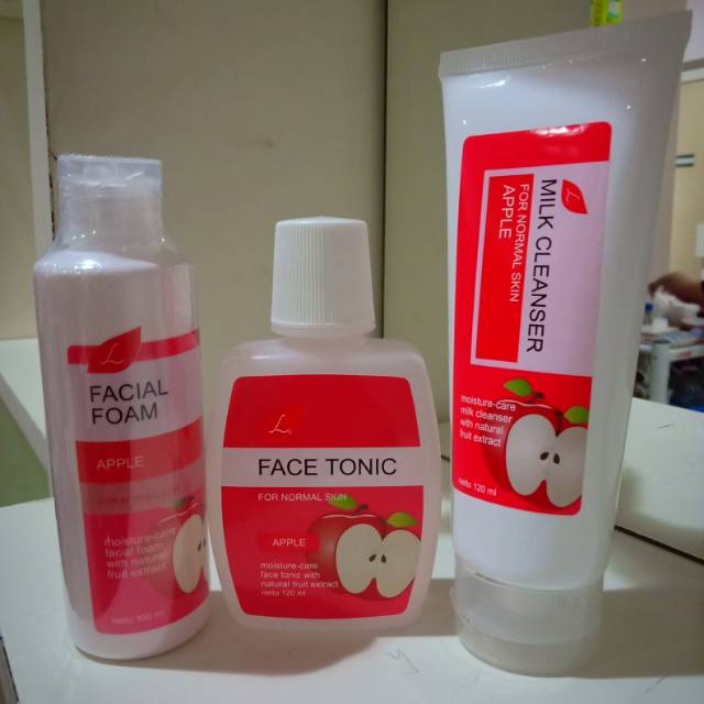 Paket pembersih wajah by Larissa skincare