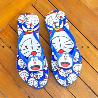 Vahn EMON Wedges Sandal Jepit Santai Wanita Biru Vahn EMON Wedges Sandal Jepit Santai Wanita Biru