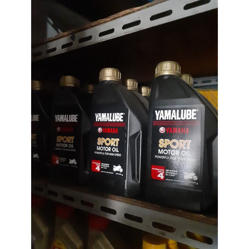 Oli mOtor 4T Yamalube sport 1L sae 10w-40 (pasti ori)