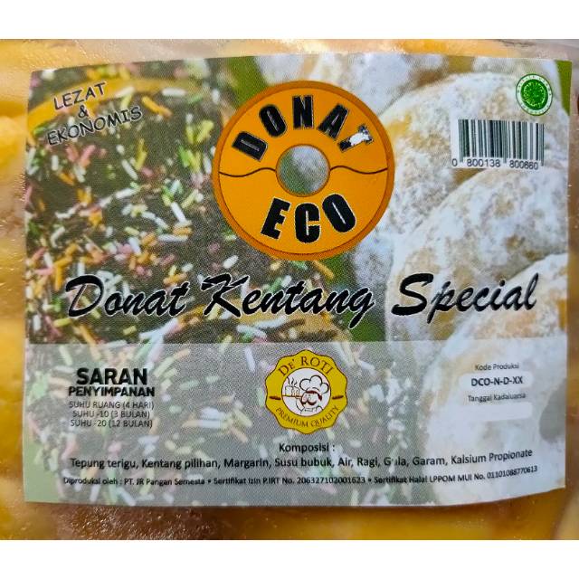 

Donat Kentang Eco