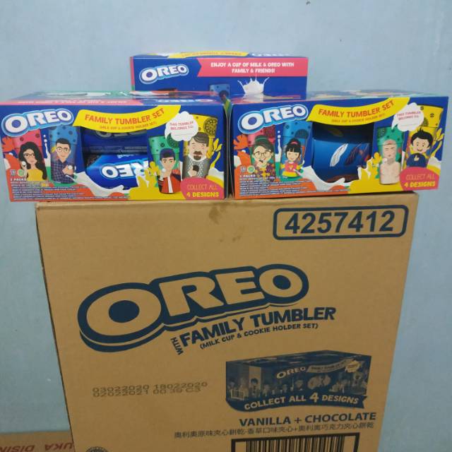 

Oreo tumbler cantikk