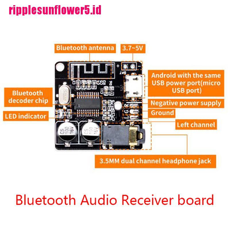 Vhm-314 Papan decoder receiver audio bluetooth 4.1 mp3