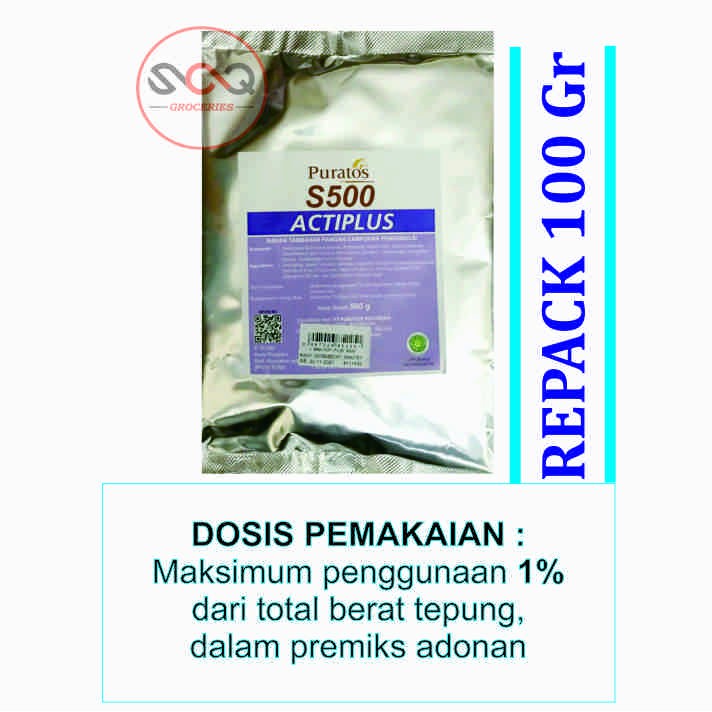 

Bread Improver / Pelembut Roti Puratos S 500 Acti Plus 100Gr