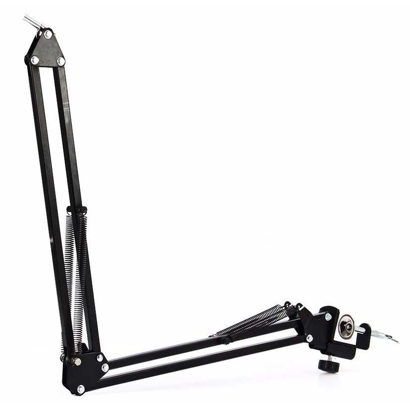 Arm Stand Suspensi Lazypod Mikrofon / Stand Mic Berdiri Pendek dan Holder Hp Murah / Stand Mic Suspensi Mikrofon / Studio Stand Mikrofon Suspensi Boom / Stand Microphone Condenser Panjang Pendek / Penyangga Mikrofon Berdiri Besi Bagus Murah Original