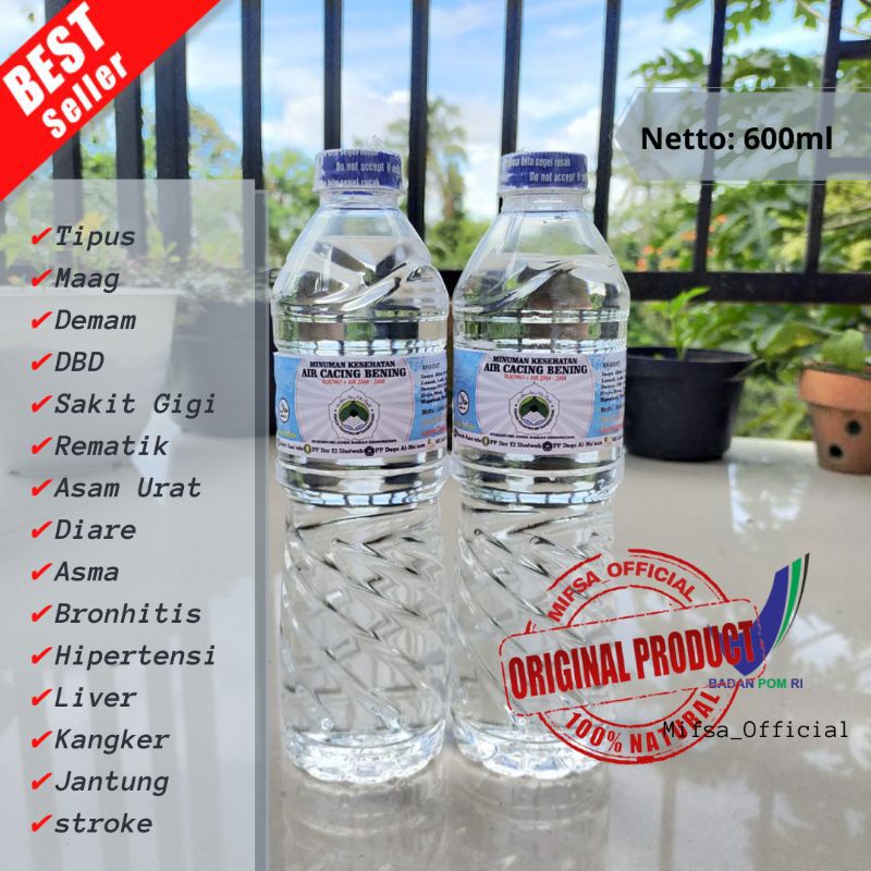 

air cacing bening ruqyah 600ml obat herbal tipus maag asam urat