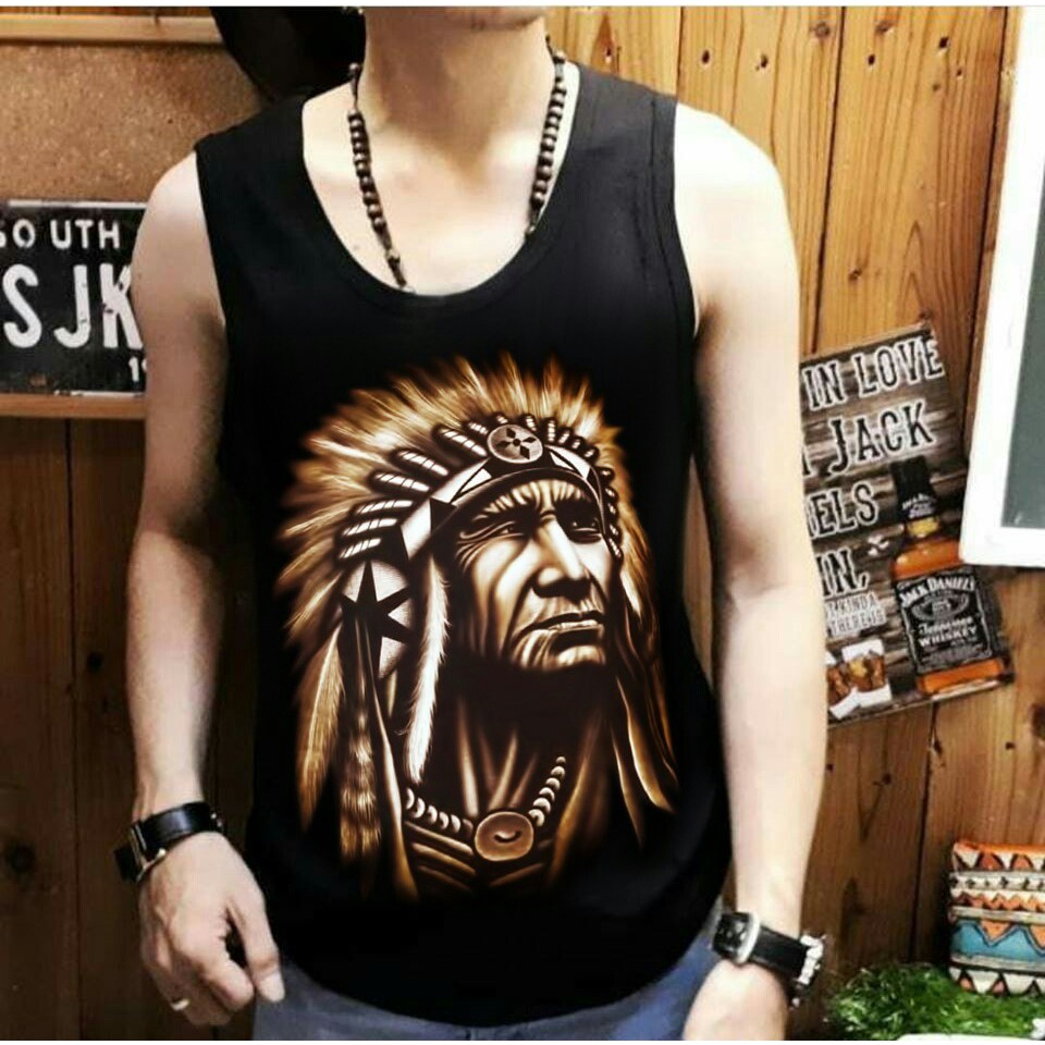 Shalch trendy Singlet lekton pria Indian