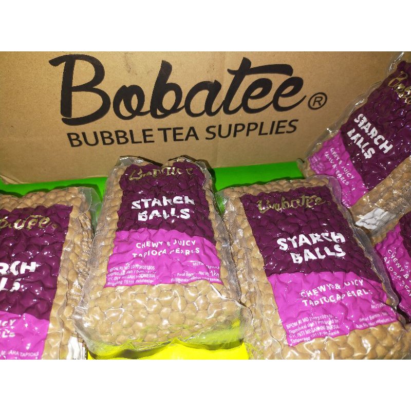 

bobatee / bobba / buble tea supplies /toping boba 1 kg/toping bubble Gratis Bubble wrab dan dus