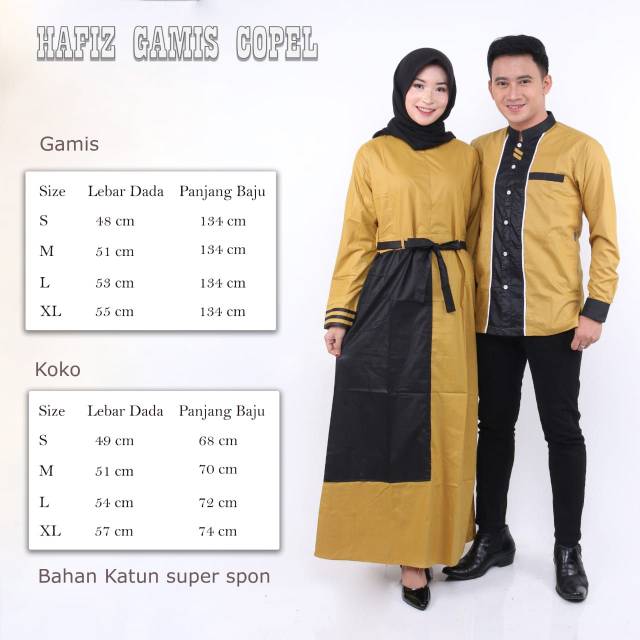 HAFIZ GAMIS COUPLE KOKO HADROH