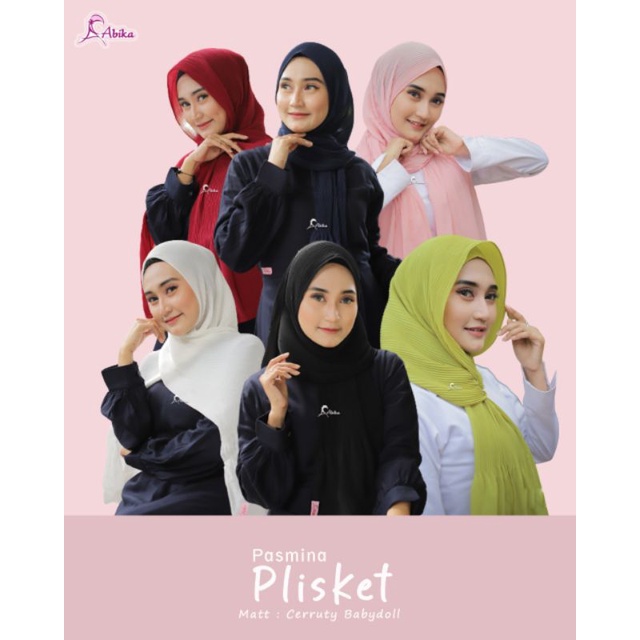 PASHMINA PLISKET ABIKA HIJAB