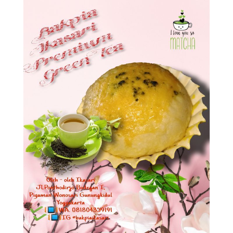 

BAKPIA IKASARI PREMIUM RASA GREENTEA