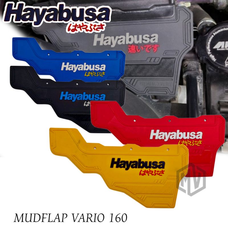 MUDFLAP VARIO 160 KARET PENAHAN LUMPUR VARIO 160 KARET KOLONG BELAKANG MOTOR VARIO 160