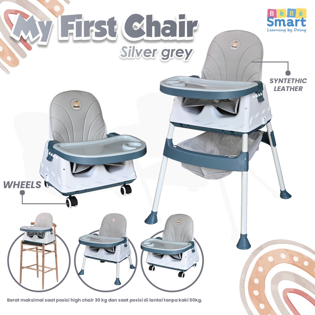 Bebe Smart My First Chair High Chair Booster seat kursi makan anak bayi