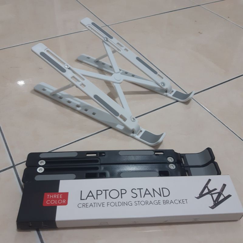 Stand laptop adjustable | kaki laptop maks 15inch