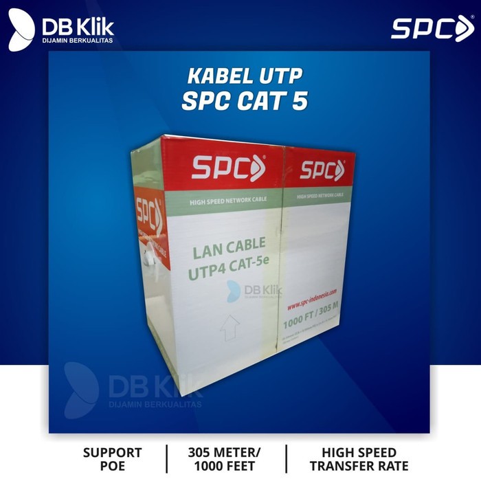 Kabel LAN UTP Cable Cat5 SPC