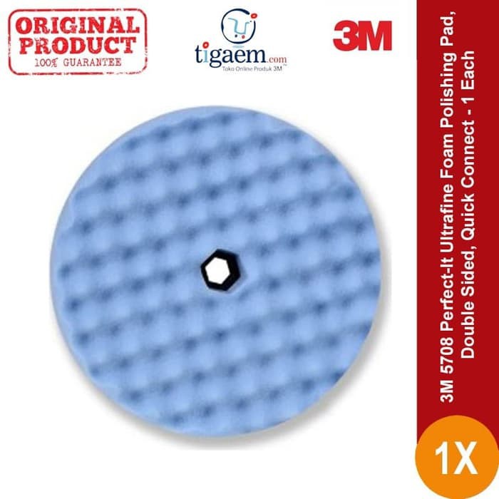 

3M 5708 Perfect-It Ultrafine Foam Polishing Pad, Double Sided
