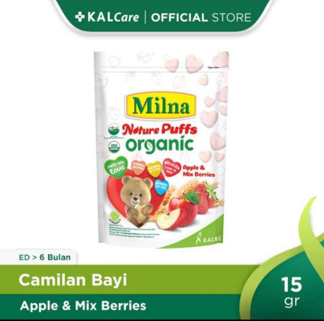 Milna Organic puff 15 gr