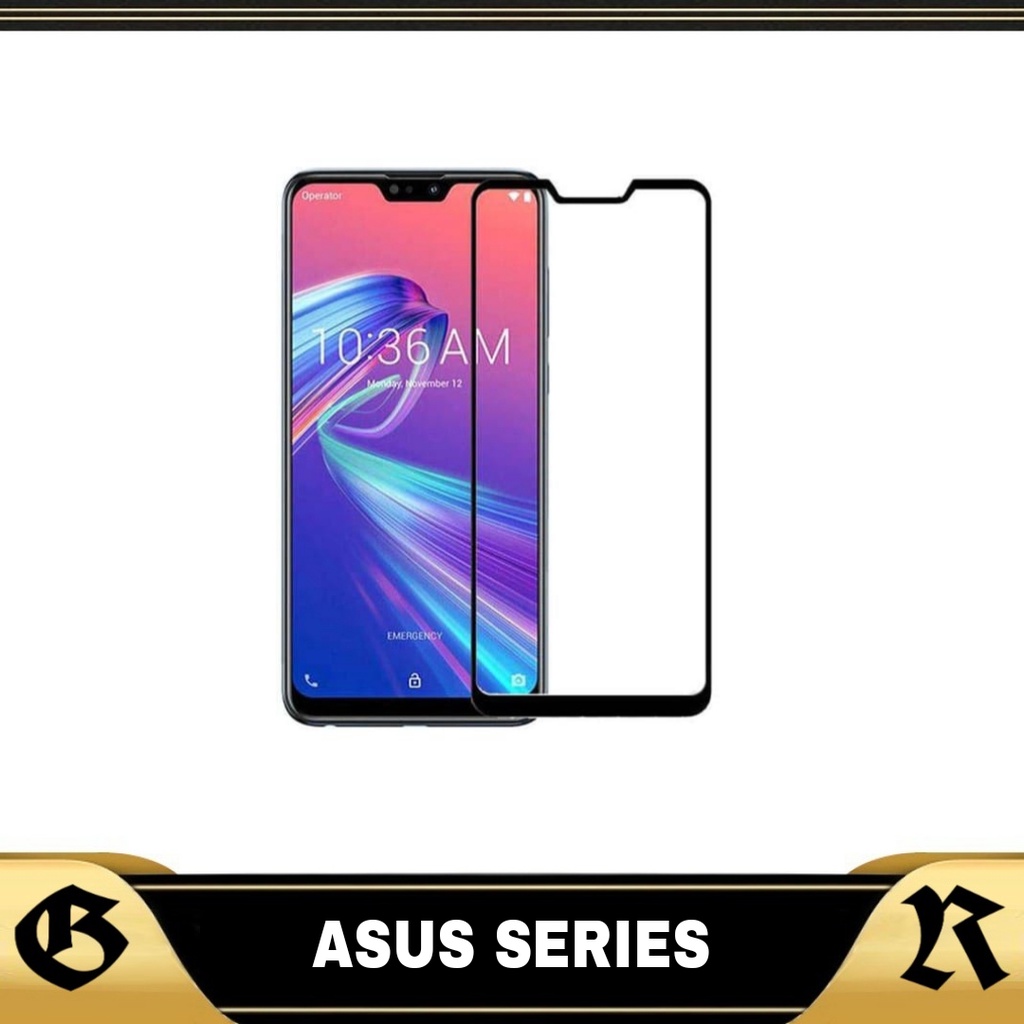 PROMO Tempered Glass Asus Zenphone Max Pro M2 Max Pro M1 TG Layar Pelindung Layar Depan